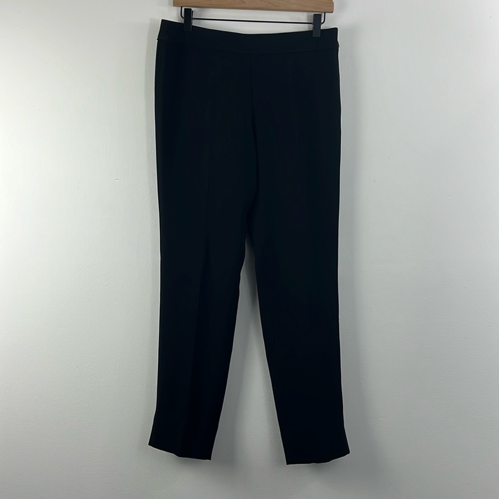 Tory Burch Rosetta Black Ankle Dress Career Pants Womens Size 4